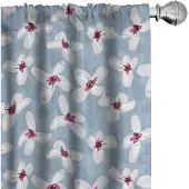 Abakuhaus Raamgordijnen – Bloemrijke Orchideeën – 2x75x175 cm – Mikrofaser