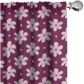 Abakuhaus Roze Bloemen – 2x75x175 cm – Mikrofaser – Halfschaduw