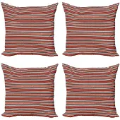 Abakuhaus Boheemse Streep Kussenhoes – 4x60x60 cm – Veelkleurig