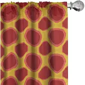 Abakuhaus Panelgordijnen – 2x75x225 cm – Microvezel – Halfdonker – Bloemen