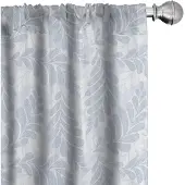 Abakuhaus Voorhangen – 2x75x175 cm – Mikrofaser – Blauw-Wit