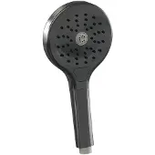 Brauer Handdouche 3 Standen Gunmetal Geborsteld