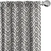 Abakuhaus – Geometrische Gordijnen – 2x75x225 cm – Microvezel