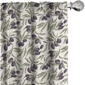 Abakuhaus Gordijnen – 2-delige set van 75x175 cm – Microvezel, verduisterend – Taupe