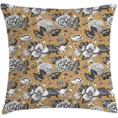 Abakuhaus kussenhoes – bloemen hondsroos – 45x45 cm – dubbelzijdig bedrukt