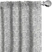 Abakuhaus – Viktoriaanse Voorhangen – 2x75x245 cm – Mikrofaser – Halfdonker