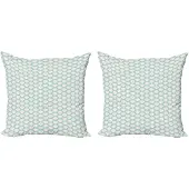 Abakuhaus Kussenhoes – Set 2x50x50 cm – Dubbelzijdig bedrukt – Mikrofaser