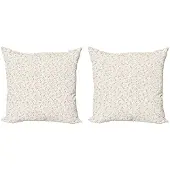 Abakuhaus – Kussenhoes 2x50x50 cm – Multicolor – Dubbelzijdig