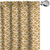Abakuhaus Gordijnen – 2-delige set microvezel, halfdonker, 75x245 cm
