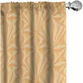 Abakuhaus Gordijnen – Geometrisch 2x75x245 cm – Microvezel – Halfdonker