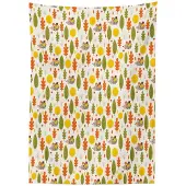Abakuhaus Tafelkleed – tc_70242 140x200 cm – Meerkleurig satijn, wasbaar
