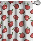 Abakuhaus Appel Gordijnen – 2x75x175 cm – Microvezel – Halfdonkerend