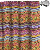Abakuhaus Mexikaner Voorhangen – Geometrisch 2x75x175 cm – Microvezel