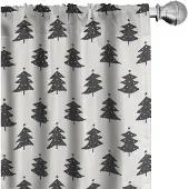 Abakuhaus Voorhonge – Dennenboom – 2x75x225 cm – microvezel – koksgrijs/ivoor