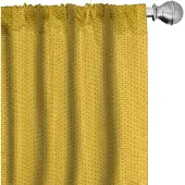 Abakuhaus Gordijnen baksteen – 2x75x225 cm – microvezel