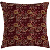 Abakuhaus Paisley-Kussenhoes – 40x40 cm – Dubbelzijdig bedrukt, met rits
