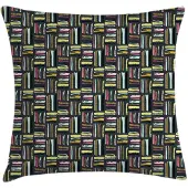 Abakuhaus Strepen-kussenhoes – decoratieve 45x45 cm, meerkleurig