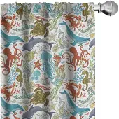 Abakuhaus Onderwater Gordijnen – Warboel Zeewezens – 2x75x175 cm