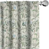 Abakuhaus Gordijnen – 2x75x175 cm, microvezel, meerkleurig, halfdonker