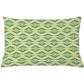 Abakuhaus Kussenhoes Azteekse – Mozaïek – 65x40 cm – Lichtgroen