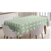 Abakuhaus mintgroene tafelkleed – rechthoekig 140x170 cm – machinewasbaar, vlekbestendig
