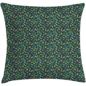 Abakuhaus Botanische Kussenhoes – Tropische Bladeren – 40×40 cm – Seafoam Groen