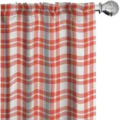Abakuhaus Gordijnen – Plaid in Schotse ruit – 2x75x175 cm – microvezel
