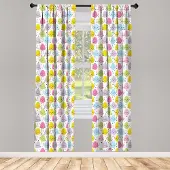 Abakuhaus Pasen gordijnset – microvezel – halfdonkerend – 2x75x175 cm