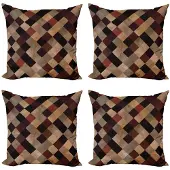 Abakuhaus Grunge kussenhoes – 4 × 50 × 50 cm – microvezel – dubbelzijdig bedrukt