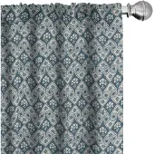 Abakuhaus Victoriaanse Voorhangen – 2x75x225 cm – Microvezel, halfdonker