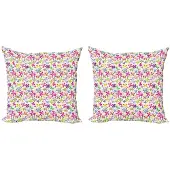 Abakuhaus Kussenhoes – Vlinder Fauna – 60x60 cm, Multicolor