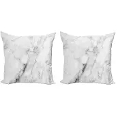 Abakuhaus Marmeren kussen – 2x60x60 cm – Dubbelzijdige print – microvezel