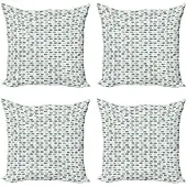 Abakuhaus Vis Kussenhoes – 4x50x50 cm – Veelkleurig, Dubbelzijdig