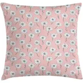Abakuhaus – Kamillebloemen kussenhoes – 40x40 cm – Blush Paarsblauw