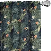 Abakuhaus Palme Voorhangen – 2x75x175 cm – microvezel – multikleur