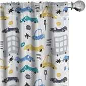 Abakuhaus Gordijnen – Wagen-Motief, 2x75x245 cm – Mikrofaser
