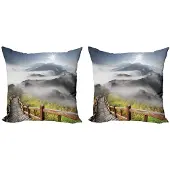 Abakuhaus Kussenbezug – 40x40 cm – Dubbelzijdig bedrukt – Multicolor
