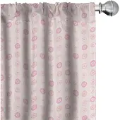 Abakuhaus Voorhang – 2x75x175 cm – Halverduisterend – Blasse Perzik