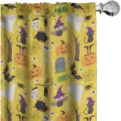 Abakuhaus Spookgordijnen – 2x75x225 cm – Halloween