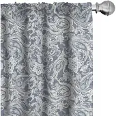 Abakuhaus Paisley Voorhangen – Gordijnen – 2x75x175 cm – Mikrofaser, halfdonker