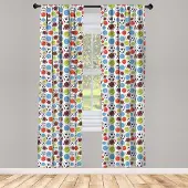 Abakuhaus Sport Voorhangen – 2x75x245 cm – Multi-kleur