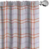 Abakuhaus – 2x75x175 cm gordijnen – microvezel – lavendel/verbrande Siena