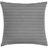 Abakuhaus Strepen Kussenhoes – Dubbelzijdig 40×40 cm – Zwart/Wit