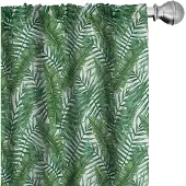 Abakuhaus Jungle Leaves – Gordijnen – 2-delige set 75×245 cm, microvezel