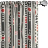 Abakuhaus – Moderne geometrische gordijnen – 2-delige set 75×175 cm microvezel