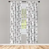 Abakuhaus Gordijnen – Paardenbloem – 2x75x175 cm – Rozenkleur