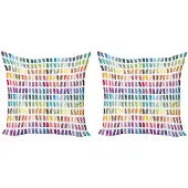 Abakuhaus Abstrakt Kussenhoes-Set – 2x45x45 cm – Multicolor