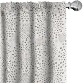 Abakuhaus Gordijnen – 2x75x175 cm – microvezel, bloemmotief, halfverduisterend
