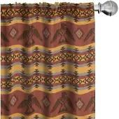 Abakuhaus Stammes gordijnen – 2x75x225 cm – microvezel