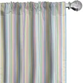 Abakuhaus Pastel Gordijnen – 2-delige set 75×245 cm – microvezel – halfdonker
